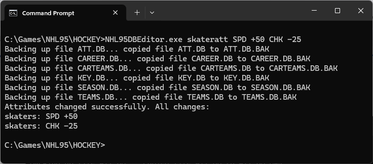 Playeratt example screenshot